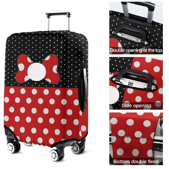 Disney Inspired Travel Luggage Covers For Suitcase Bag Protector Sleeves 3Pcs - Picture 14 of 16